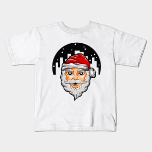 Santa Claus Cartoon Kids T-Shirt
